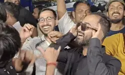 रांचीः जेएसएससी-सीजीएल रद्द करने की घोषणा के साथ जयपाल सिंह स्टेडियम में झूमे अभ्यर्थी