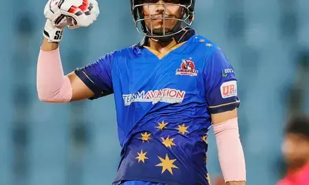 कोहली को दिया स्वास्तिक चिकारा ने अपनी शानदार पारी का श्रेय कोहली को दिया स्वास्तिक चिकारा ने अपनी शानदार पारी का श्रेय