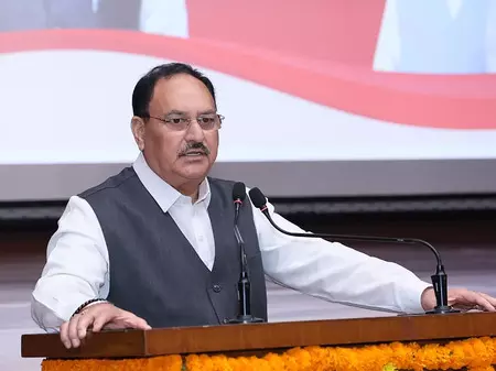 सीने में दर्द और असहजता की शिकायत के बाद केंद्रीय मंत्री जेपी नड्डा की हुई एंजियोप्लास्टी, हालत स्थिर सीने में दर्द और असहजता की शिकायत के बाद केंद्रीय मंत्री जेपी नड्डा की हुई एंजियोप्लास्टी, हालत स्थिर