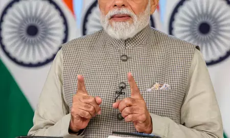 प्रधानमंत्री मोदी ने सोशल मीडिया पर शेयर किया सुभाषित, लिखा- बुद्धिमान लोग संकट में कभी अपना उत्साह नहीं खोते प्रधानमंत्री मोदी ने सोशल मीडिया पर शेयर किया सुभाषित, लिखा- बुद्धिमान लोग संकट में कभी अपना उत्साह नहीं खोते