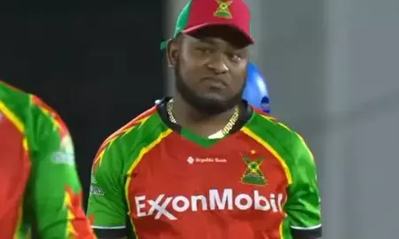 सीपीएल 2026: गुयाना अमेजन वारियर्स ने सेंट लूसिया किंग्स को 7 विकेट से हराया सीपीएल 2026: गुयाना अमेजन वारियर्स ने सेंट लूसिया किंग्स को 7 विकेट से हराया
