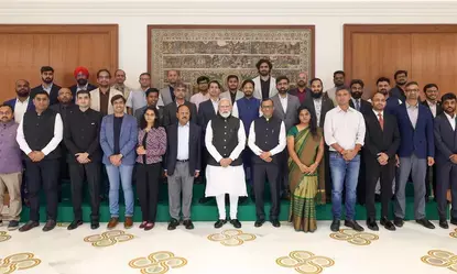 पीएम मोदी ने 20 अंतरिक्ष स्टार्टअप्स के प्रमुखों से की मुलाकात, भारत को वैश्विक अंतरिक्ष प्रौद्योगिकी केंद्र बनाने का किया आह्वान पीएम मोदी ने 20 अंतरिक्ष स्टार्टअप्स के प्रमुखों से की मुलाकात, भारत को वैश्विक अंतरिक्ष प्रौद्योगिकी केंद्र बनाने का किया आह्वान