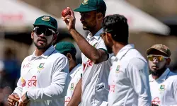 दूसरे टेस्ट में मिली शर्मनाक हार से निराश कप्तान शांतो दूसरे टेस्ट में मिली शर्मनाक हार से निराश कप्तान शांतो