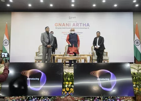 उपराष्ट्रपति सीपी राधाकृष्णन ने लॉन्च किया एआई स्टैक ज्ञानी अर्थ उपराष्ट्रपति सीपी राधाकृष्णन ने लॉन्च किया एआई स्टैक ज्ञानी अर्थ
