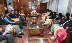 हिमाचल प्रदेश: मजबूत स्पोर्ट्स कल्चर बनाने के लिए राज्यपाल कविंदर गुप्ता ने सामूहिक प्रयास का किया आह्वान हिमाचल प्रदेश: मजबूत स्पोर्ट्स कल्चर बनाने के लिए राज्यपाल कविंदर गुप्ता ने सामूहिक प्रयास का किया आह्वान