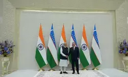 पीएम मोदी ने की मिर्जियोयेव से बातचीत पीएम मोदी ने की मिर्जियोयेव से बातचीत