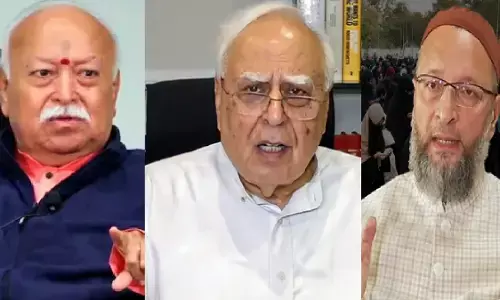 विदेश में विविधता स्वीकार, देश में बर्दाश्त नहीं, मोहन भागवत के बयान पर कपिल सिब्बल और ओवैसी का हमला विदेश में विविधता स्वीकार, देश में बर्दाश्त नहीं, मोहन भागवत के बयान पर कपिल सिब्बल और ओवैसी का हमला