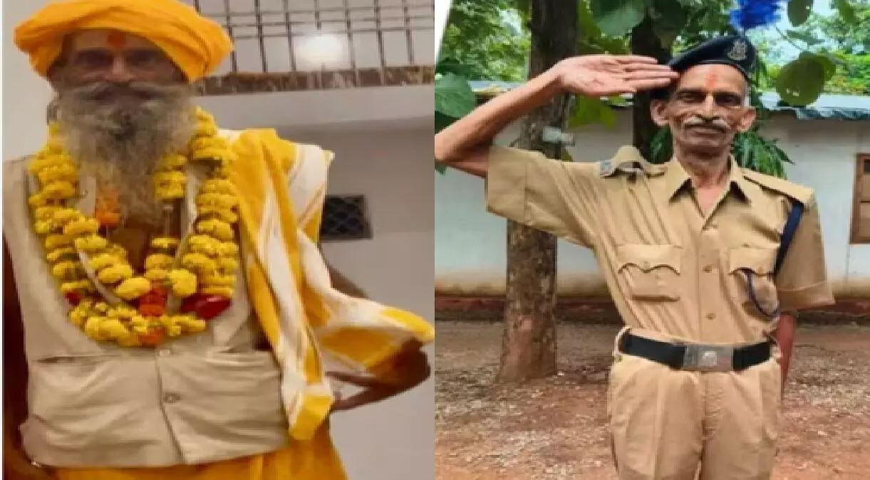 26 साल बाद फिर पहनी CRPF की वर्दी, कभी बने थे संत; गिरवर सिंह की संघर्ष भरी कहानी 26 साल बाद फिर पहनी CRPF की वर्दी, कभी बने थे संत; गिरवर सिंह की संघर्ष भरी कहानी