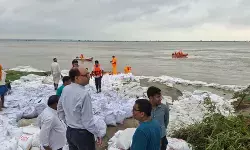 बिहार में बढ़ते गंगा-नदियों के जलस्तर से बढ़ी चिंता, भागलपुर में तटबंध की सुरक्षा को युद्धस्तर पर काम जारी