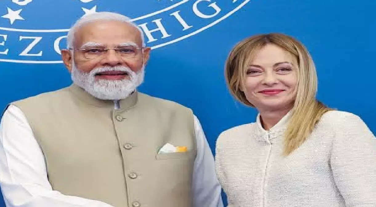 पीएम मोदी ने जॉर्जिया मेलोनी को दी बधाई, इटली में सबसे लंबे समय तक पीएम रहने का बनाया रिकॉर्ड पीएम मोदी ने जॉर्जिया मेलोनी को दी बधाई, इटली में सबसे लंबे समय तक पीएम रहने का बनाया रिकॉर्ड