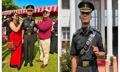 बचपन का सपना हुआ साकार, इंजीनियर आर्यन मलिक बने लेफ्टिनेंट बचपन का सपना हुआ साकार, इंजीनियर आर्यन मलिक बने लेफ्टिनेंट