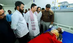 राजस्थान के भरतपुर में दीवार गिरने से एक महिला की मौत, सीएम ने किया अस्पताल का दौरा