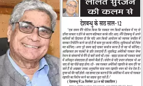 ललित सुरजन की कलम से देशबन्धु के साठ साल-12
