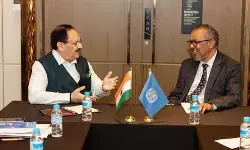 डब्ल्यूएचओ प्रमुख ने की भारत के स्वास्थ्य मॉडल की तारीफ डब्ल्यूएचओ प्रमुख ने की भारत के स्वास्थ्य मॉडल की तारीफ