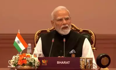 18वेंब्रिक्स शिखर सम्मेलन का आगाज: पीएम मोदी बोले, ये समूह किसी के विरुद्ध नहीं बल्कि करता है सबका सम्मान 18वेंब्रिक्स शिखर सम्मेलन का आगाज: पीएम मोदी बोले, ये समूह किसी के विरुद्ध नहीं बल्कि करता है सबका सम्मान