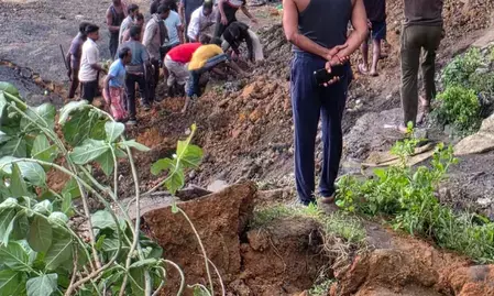 धनबाद में दर्दनाक हादसा: अवैध कोयला खदान की चाल धंसी, महिला समेत 2 की मौत, कई के दबे होने की आशंका