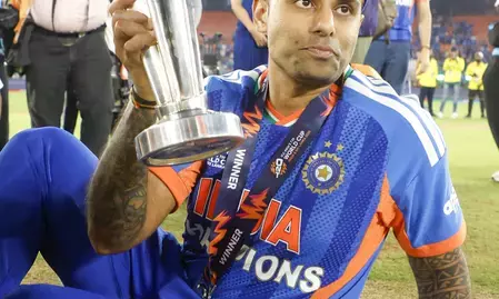 विश्व विजेता कप्तान बनने तक की दास्तां: सूर्यकुमार यादव विश्व विजेता कप्तान बनने तक की दास्तां: सूर्यकुमार यादव