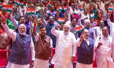 राजस्थान निकाय चुनाव के नतीजों को पीएम मोदी, नितिन नवीन, अमित शाह समेत वरिष्ठ नेताओं ने बताया ऐतिहासिक राजस्थान निकाय चुनाव के नतीजों को पीएम मोदी, नितिन नवीन, अमित शाह समेत वरिष्ठ नेताओं ने बताया ऐतिहासिक