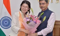 जापान की मंत्री कुनिमित्सु अयानो का कोलकाता दौरा जापान की मंत्री कुनिमित्सु अयानो का कोलकाता दौरा