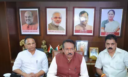दिल्ली भाजपा अध्यक्ष हर्ष मल्होत्रा ​​ने राजस्थान निकाय चुनावों में पार्टी की जीत की सराहना की