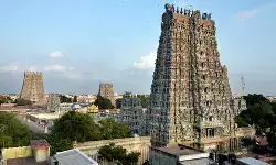 मीनाक्षी अम्मन मंदिर के महाकुंभाभिषेकम पर सीएम विजय ने दी शुभकामनाएं, बोले- तमिल संस्कृति की दिव्य पहचान दुनिया तक पहुंचे मीनाक्षी अम्मन मंदिर के महाकुंभाभिषेकम पर सीएम विजय ने दी शुभकामनाएं, बोले- तमिल संस्कृति की दिव्य पहचान दुनिया तक पहुंचे