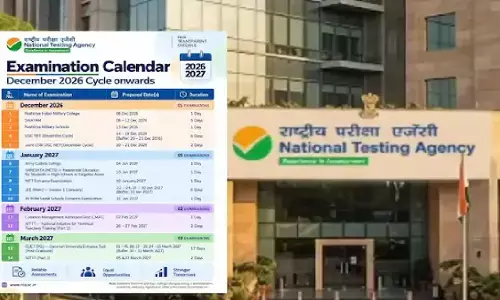 JEE Main से CUET और UGC NET तक NTA ने जारी किया 2027 का एग्जाम कैलेंडर, जानें कब होगी कौन सी परीक्षा JEE Main से CUET और UGC NET तक NTA ने जारी किया 2027 का एग्जाम कैलेंडर, जानें कब होगी कौन सी परीक्षा
