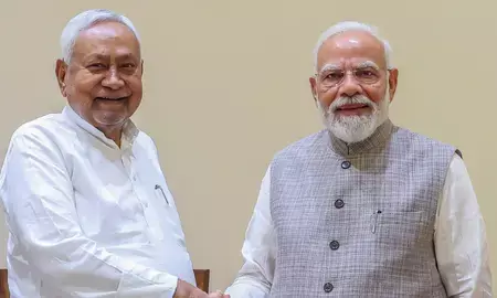 पीएम मोदी के जन्मदिन पर चंद्रबाबू नायडू, नीतीश, कुमारस्वामी और जयंत चौधरी समेत कई नेताओं ने दी शुभकामनाएं पीएम मोदी के जन्मदिन पर चंद्रबाबू नायडू, नीतीश, कुमारस्वामी और जयंत चौधरी समेत कई नेताओं ने दी शुभकामनाएं