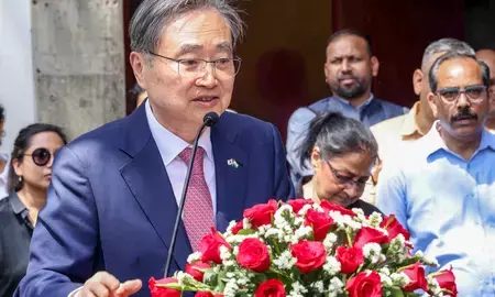 निवेश और प्योंगयांग पर रूबियो से बात करेंगे निवेश और प्योंगयांग पर रूबियो से बात करेंगे