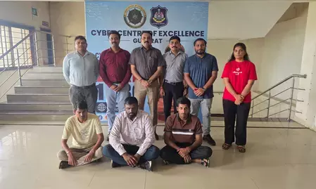 गुजरात: डिजिटल अरेस्ट मामले में तीन लोग गिरफ्तार, 13 राज्यों में साइबर धोखाधड़ी से जुड़े खाते