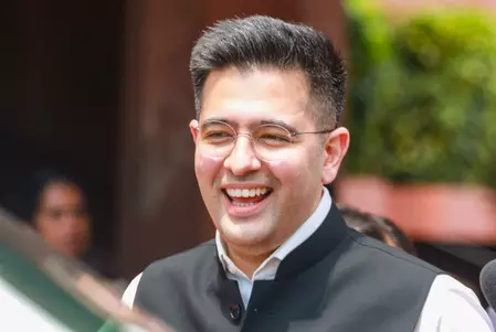 राघव चड्ढा ने आप को एक्स गर्लफ्रेंड बताकर किया कटाक्ष, कहा- कहीं अपने हाथ की नस न कांट लें राघव चड्ढा ने आप को एक्स गर्लफ्रेंड बताकर किया कटाक्ष, कहा- कहीं अपने हाथ की नस न कांट लें