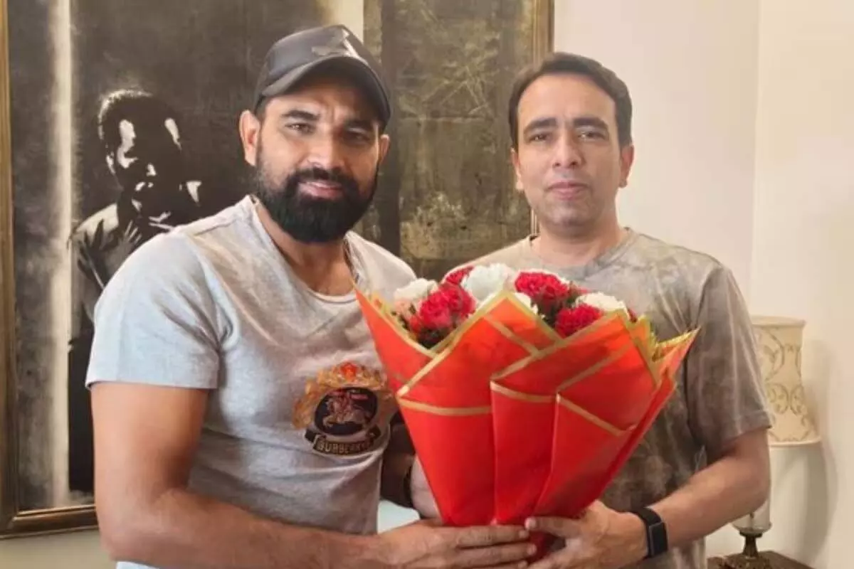 अमरोहा में नई सियासी हलचल : मोहम्मद शमी की जयंत चौधरी से मुलाकात, चुनावी अटकलें तेज अमरोहा में नई सियासी हलचल : मोहम्मद शमी की जयंत चौधरी से मुलाकात, चुनावी अटकलें तेज