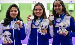 एशियन गेम्स 2026 में भारत ने जीता सिल्वर : एयर राइफल एशियन गेम्स 2026 में भारत ने जीता सिल्वर : एयर राइफल