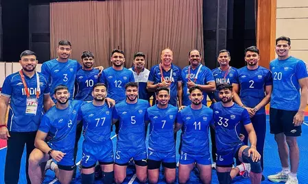भारतीय मेंस कबड्डी टीम ने जीत के साथ किया आगाज: एशियन गेम्स 2026 भारतीय मेंस कबड्डी टीम ने जीत के साथ किया आगाज: एशियन गेम्स 2026