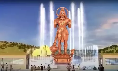 टेक्सास में 90 फुट की हनुमान प्रतिमा पर विवाद, ‘गिरा देंगे’ पोस्ट से गरमाई बहस टेक्सास में 90 फुट की हनुमान प्रतिमा पर विवाद, ‘गिरा देंगे’ पोस्ट से गरमाई बहस