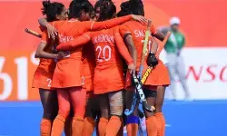 भारतीय महिला हॉकी टीम ने दमदार प्रदर्शन किया
