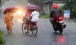 गहरे दबाव के असर से ओडिशा में भारी बारिश जारी, कई जिलों के लिए रेड अलर्ट गहरे दबाव के असर से ओडिशा में भारी बारिश जारी, कई जिलों के लिए रेड अलर्ट