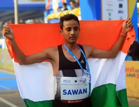 राष्ट्रपति द्रौपदी मुर्मु और खेल मंत्री मांडविया ने मैराथन में सिल्वर जीतने वाले सावन बरवाल को दी बधाई राष्ट्रपति द्रौपदी मुर्मु और खेल मंत्री मांडविया ने मैराथन में सिल्वर जीतने वाले सावन बरवाल को दी बधाई