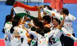 Asian Games 2026: भारत की महिला कबड्डी टीम ने जीता गोल्ड, फाइनल में ईरान को 37-34 से हराया Asian Games 2026: भारत की महिला कबड्डी टीम ने जीता गोल्ड, फाइनल में ईरान को 37-34 से हराया