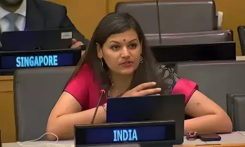 संयुक्त राष्ट्र में पाकिस्तान पर भारत का पलटवार, कश्मीर और आतंकवाद के मुद्दे पर पेटल गहलोत ने दिया करारा जवाब संयुक्त राष्ट्र में पाकिस्तान पर भारत का पलटवार, कश्मीर और आतंकवाद के मुद्दे पर पेटल गहलोत ने दिया करारा जवाब