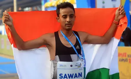 राष्ट्रपति द्रौपदी मुर्मु और खेल मंत्री मांडविया ने मैराथन में सिल्वर जीतने वाले सावन बरवाल को दी बधाई