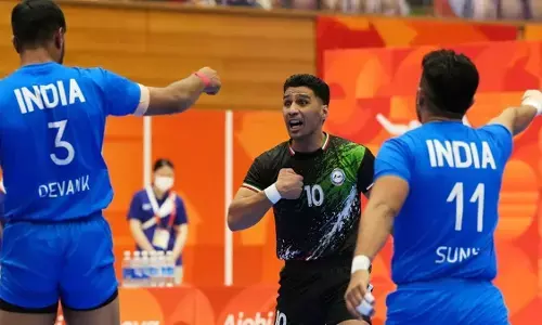 Asian Games 2026: भारत ने जीते 2 गोल्ड, मेंस कबड्डी ने ईरान को हराकर फिर रचा इतिहास Asian Games 2026: भारत ने जीते 2 गोल्ड, मेंस कबड्डी ने ईरान को हराकर फिर रचा इतिहास