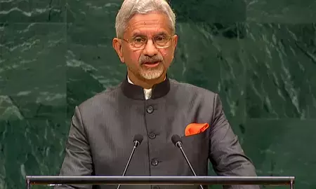भारत आतंकवाद के खिलाफ कार्रवाई करेगा: संयुक्त राष्ट्र में जयशंकर भारत आतंकवाद के खिलाफ कार्रवाई करेगा: संयुक्त राष्ट्र में जयशंकर