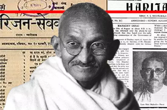 गांधी के अखबार की राजनीति गांधी के अखबार की राजनीति