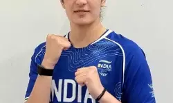 मुक्केबाजी के 65 किग्रा भार वर्ग के फाइनल में पहुंचीं परवीन हुड्डा मुक्केबाजी के 65 किग्रा भार वर्ग के फाइनल में पहुंचीं परवीन हुड्डा