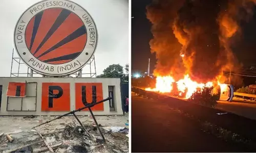 Punjab: LPU बवाल में वायरल वीडियो से लेकर नकाबपोशों की तलाश तक, पुलिस जांच में सामने आए कई सवाल Punjab: LPU बवाल में वायरल वीडियो से लेकर नकाबपोशों की तलाश तक, पुलिस जांच में सामने आए कई सवाल