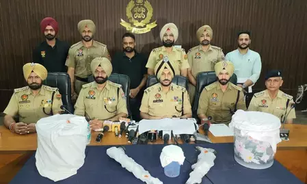 पंजाब: अमृतसर में हथियार-नशा तस्करी नेटवर्क का भंडाफोड़, तीन आरोपी गिरफ्तार पंजाब: अमृतसर में हथियार-नशा तस्करी नेटवर्क का भंडाफोड़, तीन आरोपी गिरफ्तार