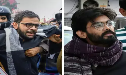 उमर खालिद और शरजील इमाम को दिल्ली हाईकोर्ट से राहत नहीं, तीसरी बार खारिज हुई जमानत याचिका उमर खालिद और शरजील इमाम को दिल्ली हाईकोर्ट से राहत नहीं, तीसरी बार खारिज हुई जमानत याचिका