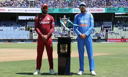 दूसरे वनडे : भारत ने वेस्टइंडीज के खिलाफ टॉस जीतकर चुनी गेंदबाजी दूसरे वनडे : भारत ने वेस्टइंडीज के खिलाफ टॉस जीतकर चुनी गेंदबाजी