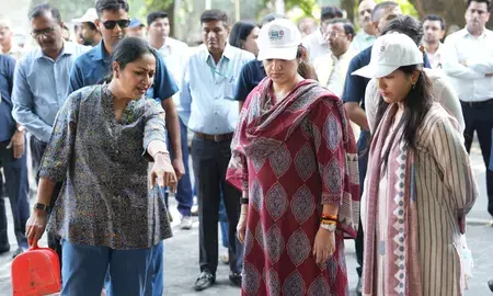 सीएम रेखा गुप्ता, केंद्रीय मंत्री किरेन रिजिजू, सीआर पाटिल और जी. किशन रेड्डी ने दिल्ली में चलाया स्वच्छता अभियान