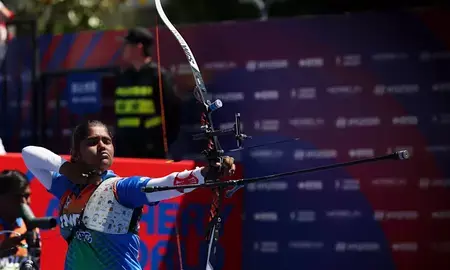 रिकर्व मिक्स्ड टीम इवेंट में भारत को सिल्वर: एशियन गेम्स रिकर्व मिक्स्ड टीम इवेंट में भारत को सिल्वर: एशियन गेम्स